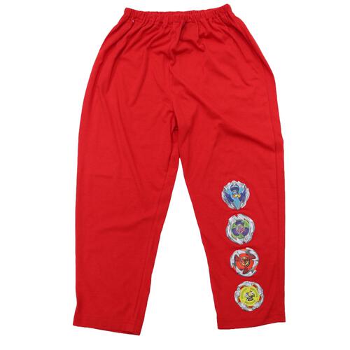 BEYBLADE X ベイブレードエックス 半袖パジャマ ロゴプリント ブラック×130cm