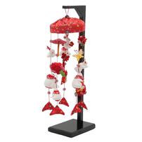 【雛人形】クリスタル付 つるし飾り (赤)高さ42cm  (351932)つるし雛 ひな人形 おしゃれ トイザらス・ベビーザらス限定【メーカー直送】