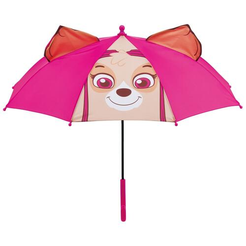 耳付き子ども傘 45cm パウパトロール スカイ ピンク