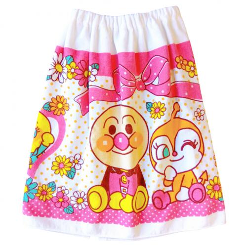 アンパンマン ラップタオル ピンク 50×100cm