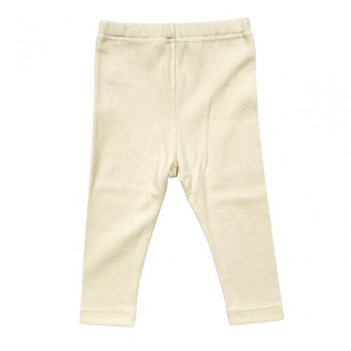 sophitica デイリーパンツ リブレギンス オフホワイト&times;80cm