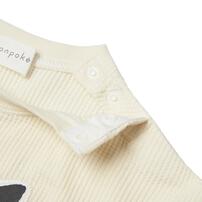 monpoke モンポケ 長袖Ｔシャツ ワッフル ピカチュウ ナチュラル&times;100cm