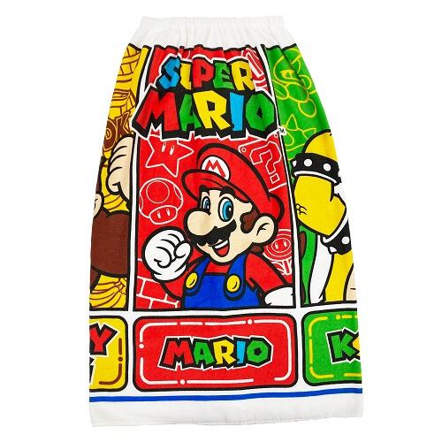 マリオｘドンキ―コング ラップタオル 80cm