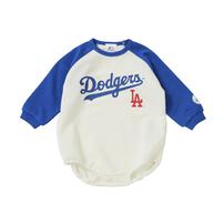 MLB ラグランボディスーツ ドジャース ブルー×80cm ベビーザらス限定