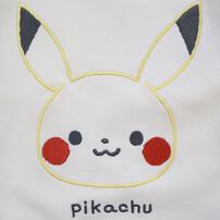 monpoke モンポケ トレーナー 袖切替 ピカチュウ(ナチュラル×100cm)