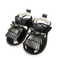 RAT-A-TATR ラッタッター 笛付きサンダル(ブラック×14cm)