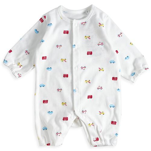 日本製ちびオール スムス 乗り物柄 ナチュラル×60-70cm ベビーザらス限定