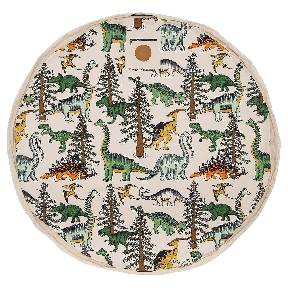 プレイポウチ ディノ・アイランド 【プレイマット 収納バッグ 直径
