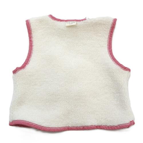 【FirstCloset×mioさん】 リバーシブルベスト スムス×シープボア ベビーザらス限定
