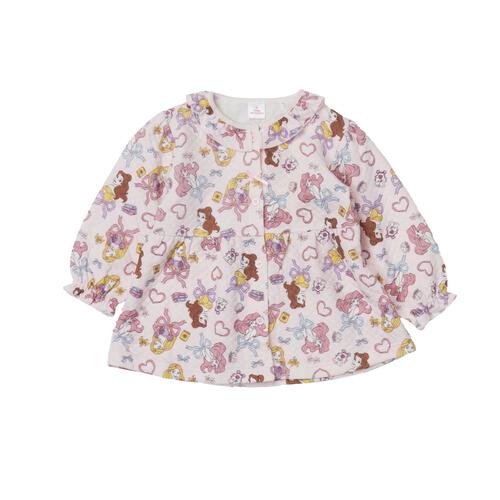 ディズニー 前開き長袖パジャマ フェミニン プリンセス ピンク×110cm ベビーザらス限定