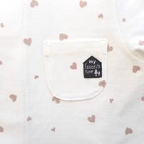 ワンタッチロンパース ハート(ハート×50-60cm) ベビーザらス限定