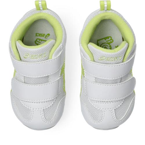 【オンライン限定週替わりセール】アシックス スクスク アイダホベビー たまひよ MID T ホワイト/イエロー×14.5cm