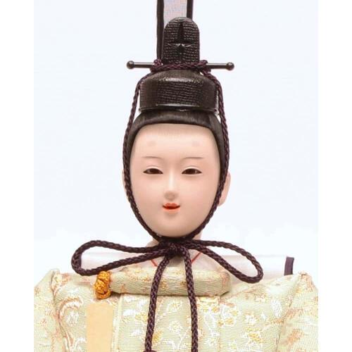 【雛人形】ケース飾り 親王飾り「桜リボン木目調パノラマアクリル」(322035)ひな人形 ひな祭り お雛様 おしゃれ【メーカー直送】