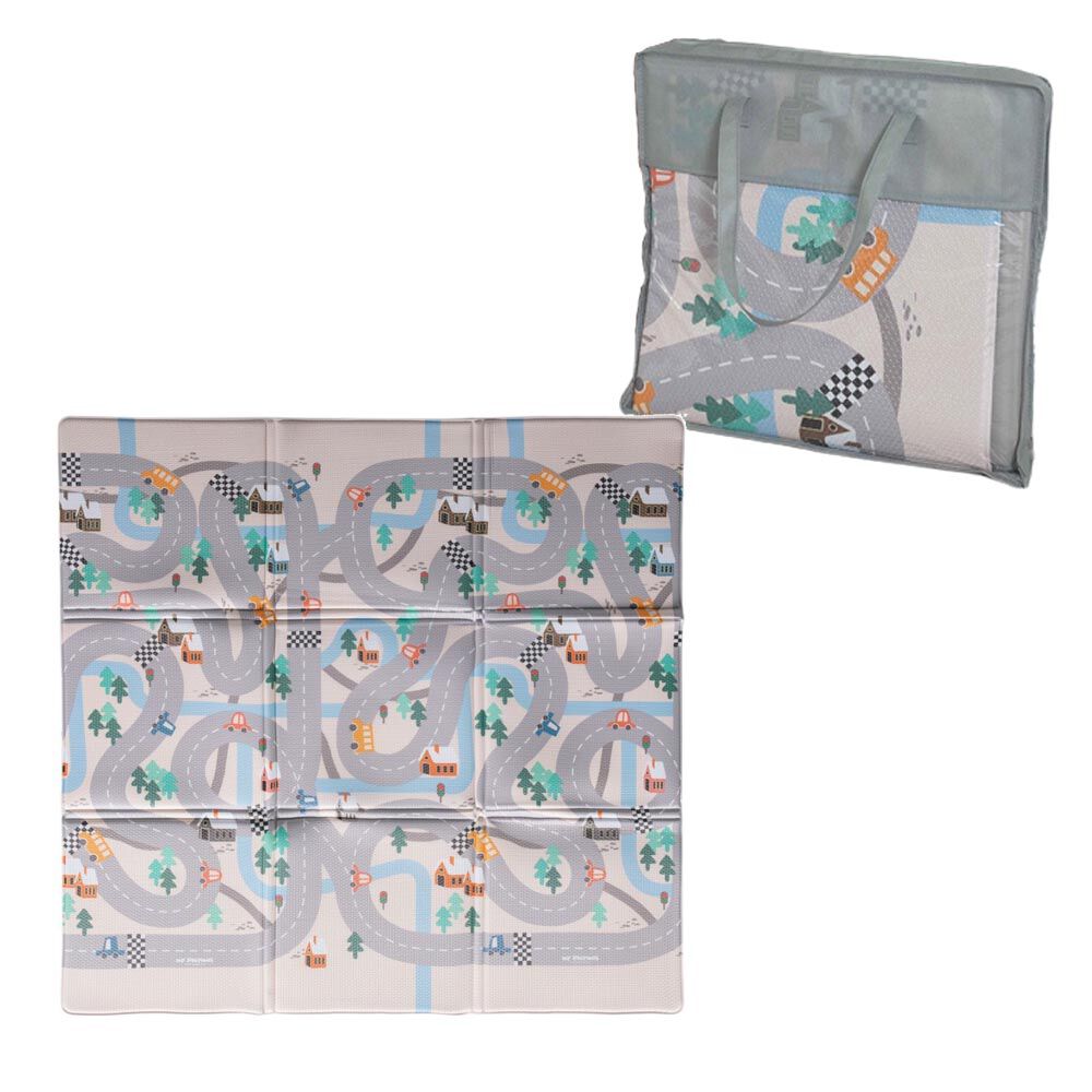 オリジナル 折りたためる！高品質PVCベビープレイマット / ロード