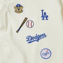 MLB ロンパース ドジャース オフホワイト×70cm ベビーザらス限定