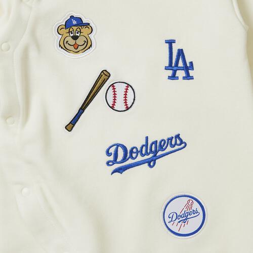 MLB ロンパース ドジャース オフホワイト×70cm ベビーザらス限定