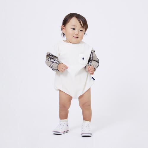 POLO BCS 馬刺繍ボディスーツ アイボリー×70cmベビーザらス限定