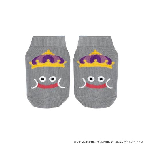 ドラクエベビー＆キッズ 2足入りショートソックス キングスライム＆メタルキング