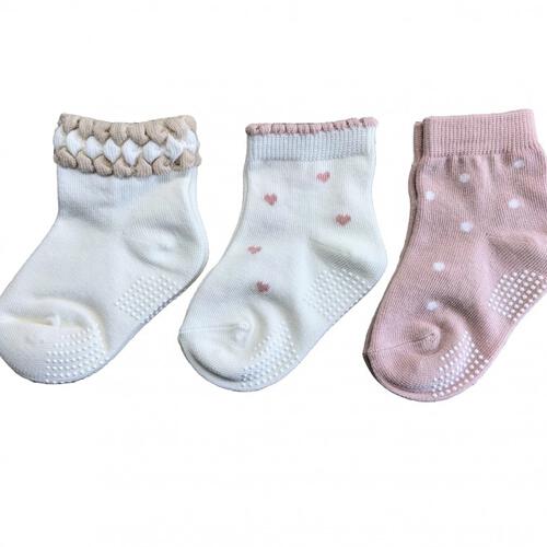 3Pロークルーソックス ハート ベビーザらス限定