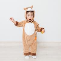 干支 馬 ロンパース ブラウン×80cm ベビーザらス限定