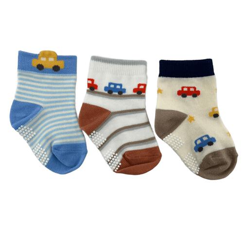 3P車柄ロークルーソックス 9-15cm ベビーザらス限定