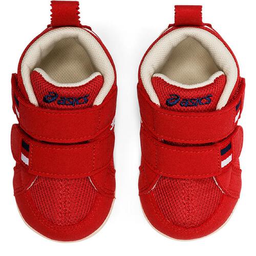 アシックス スクスク アミュレファースト ＭＳ レッド&times;13.0cm