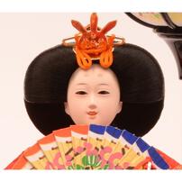 【雛人形】ケース飾り 親王飾り「桜吹雪ワインレッド」  (322331)ひな人形 ひな祭り おしゃれ トイザらス・ベビーザらス限定【メーカー直送】