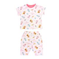 アンパンマン ドキンコキン総柄半袖パジャマ メッシュ ピンク&times;80cm