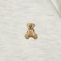 POLO BCS レギンス付フードロンパース オートミール×80cm ベビーザらス限定