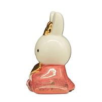 ミッフィー 磁器ひな人形（183121）雛人形 間口17cm お雛さま お雛様 親王飾り ミニ  コンパクト キャラクター かわいい【メーカー直送】