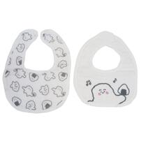 シナぷしゅ スタイ2枚組 オニギリ柄(ホワイト×フリー) ベビーザらス限定