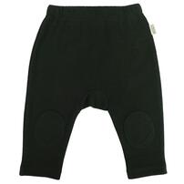 モンキーパンツ ワッフル ブラック×80cm