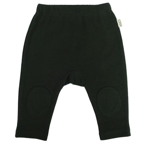 モンキーパンツ ワッフル ブラック×80cm