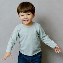 sophitica ワッフルカラフルネップTシャツ グレー&times;90cm