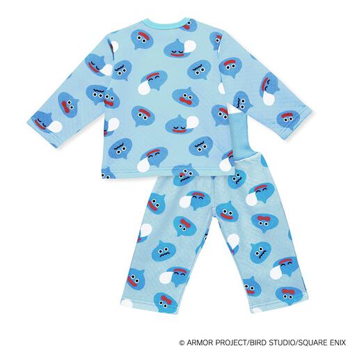 ドラクエベビー＆キッズ キルトパジャマ スライムぴぴぴ(ブルー×約80cm) ベビーザらス限定