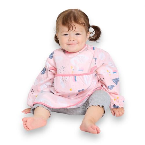 お食事エプロン 長袖 くも ベビーザらス限定　