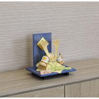 【五月人形】兜飾り 床飾り 大鍬兜衝立 コンパクト 青 男の子 端午の節句 トイザらス・ベビーザらス限定【メーカー直送】