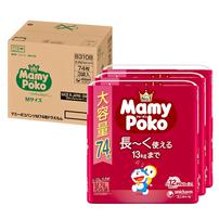 マミーポコ パンツ ドラえもん オムツMサイズ（6～13kg）222枚（74枚x3パック）箱入り 【ユニ・チャーム パンツタイプ おむつ】 【オンラインストア限定】【お一人様4点限り】