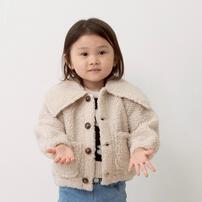 sophitica ボアジャケット オフホワイト×80cm