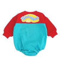 【テレタビーズ】長袖ダルマボディスーツ ラグラン グリーン×80cm