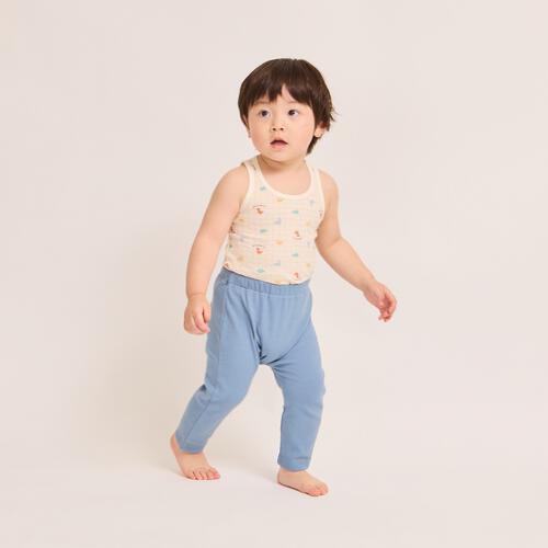 2枚組 みえない袖無しシャツ肌着 パターンメッシュ 80cm