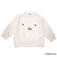 ミッフィーソデアップリケトレーナー ナチュラル×90cm ベビーザらス限定