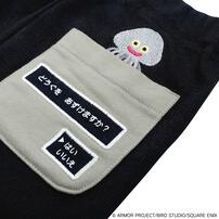 ドラクエベビー＆キッズ レギンス メタルスライム(グレー×約90cm)