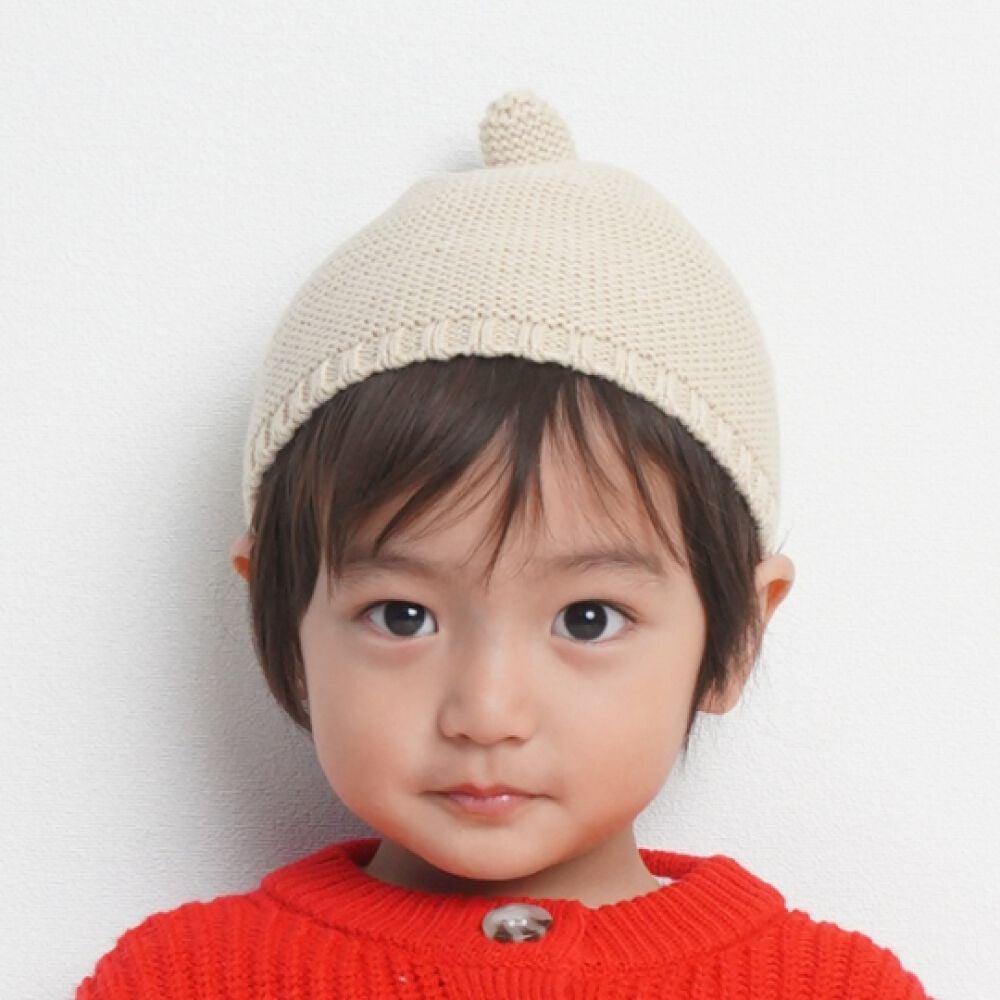 どんぐり帽 ライトベージュ×44-48cm ベビーザらス限定 | マタニティ