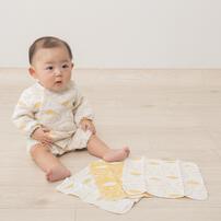 SANRIO サンリオ 多重織ガーゼハンカチ３枚組 ポムポムプリン イエロー&times;フリー ベビーザらス限定