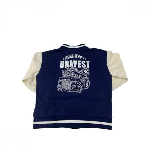 ベビーザらス限定　パウ･パトロール 裏毛スタジャン(ネイビー&times;120cm)