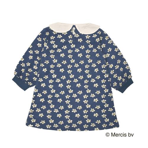 ミッフィーオハナソウガラプリントワンピース ブルー&times;80cm ベビーザらス限定