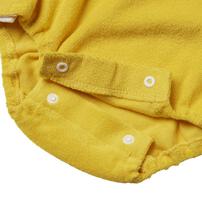 Disney ディズニー 半袖ボディスーツ 吊りブルマ風 くまのプーさん イエロー&times;70cm ベビーザらス限定