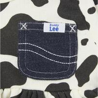 BUDDYLEE 長袖チュニック×ブルマセット 牛柄 ホワイト×80cm ベビーザらス限定