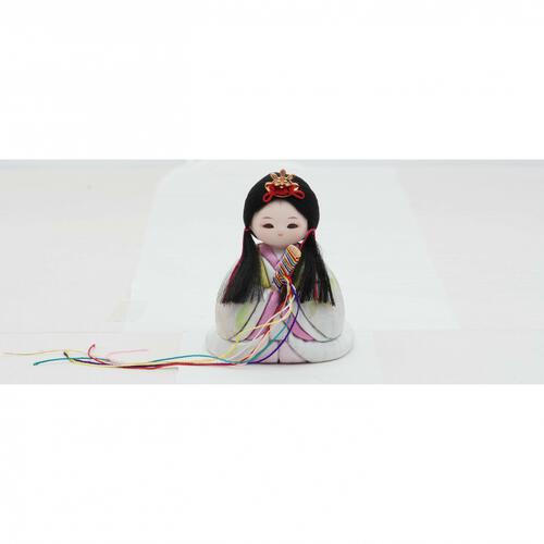 【雛人形】木目込みケース飾り 五人飾り「ひなまり」クリスタル (337206) ひな人形 おしゃれ ピンク トイザらス・ベビーザらス限定【メーカー直送】